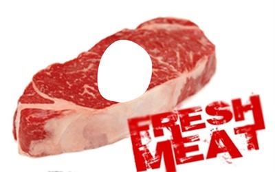 fresh meat フォトモンタージュ