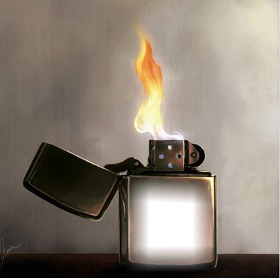 zippo Montaje fotografico