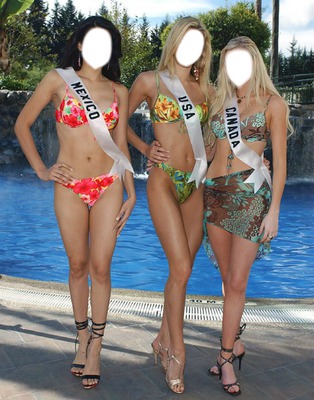 Miss Universe Photomontage