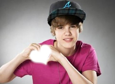 Justin Bieber :) Photo frame effect