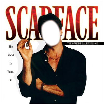 Scarface 2 Photo frame effect