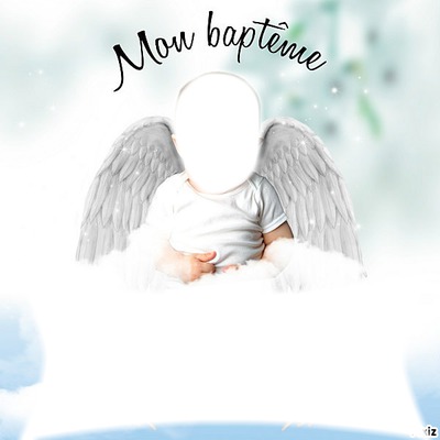 mon baptême Fotomontage