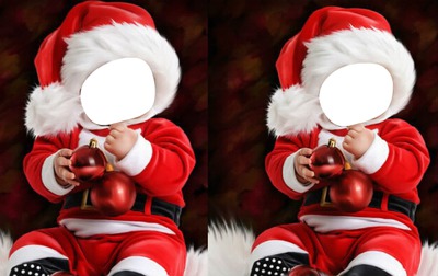 christmas baby's Фотомонтаж