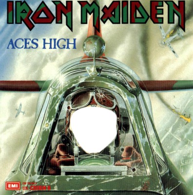 Iron Maiden Aces High Фотомонтаж