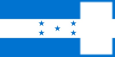 Honduras flag Fotomontáž