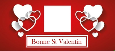 Bonne St Valentin Fotomontaggio