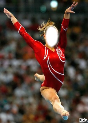 Gymnastique Photo frame effect