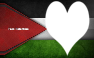 Palestine forever Fotomontažas