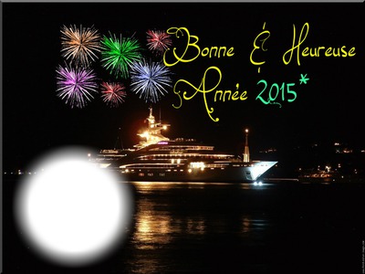 Bonne Année 2015 Fotomontáž