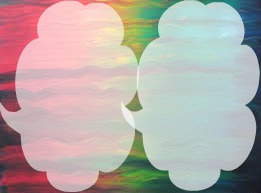nuages de couleurs フォトモンタージュ