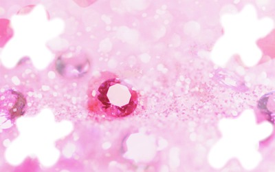 Manchas en fondo rosa Fotomontage