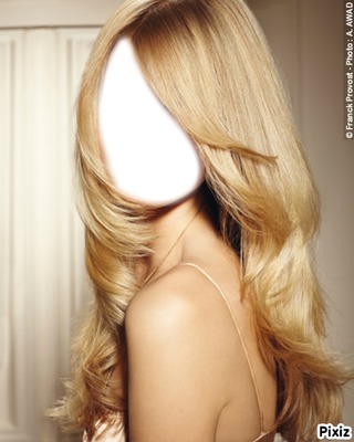 frank provost blonde Photo frame effect