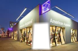 American apparel Fotomontage