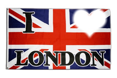 I ♥ London Fotomontaža