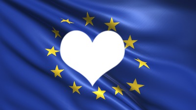 European Union flag Φωτομοντάζ