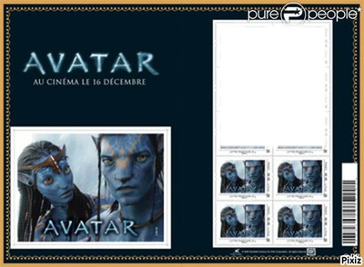timbres collector avatar Fotomontagem