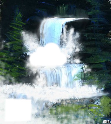 cascade Fotomontasje