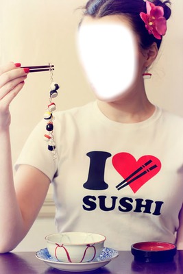Sushi フォトモンタージュ