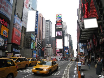 NY city Fotomontage