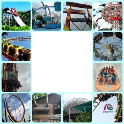 Playcenter / parque de diversões Fotomontasje