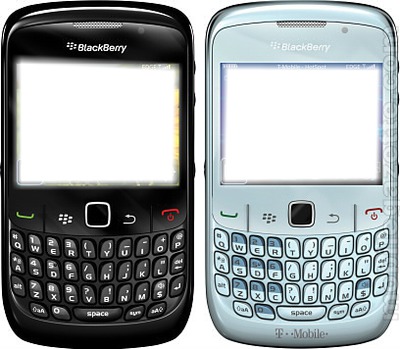 blackberry 8520 Fotomontaggio