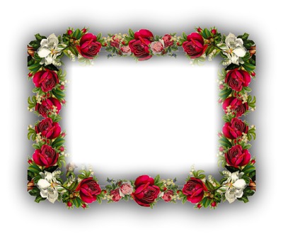 rose frame Fotomontáž