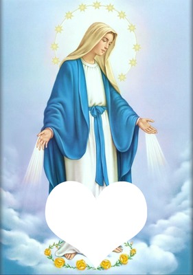 Sainte Vierge Fotomontage