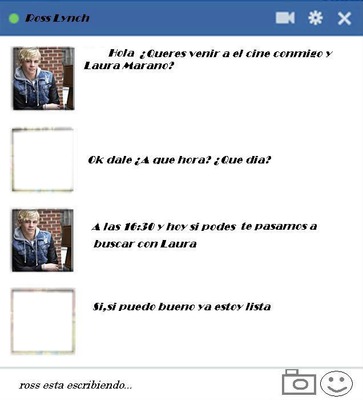 Chat por facebook con Ross Lynch Montage photo