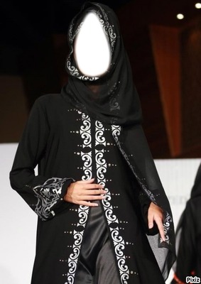 fashion hijab Fotomontage