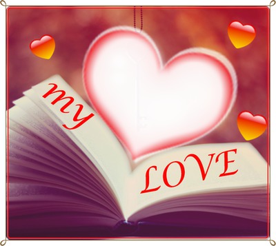 my Love Photo frame effect