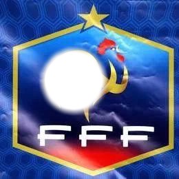 Logo foot fff Photo frame effect