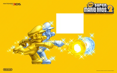 Super Mario Bros 2 rectangle Fotomontage