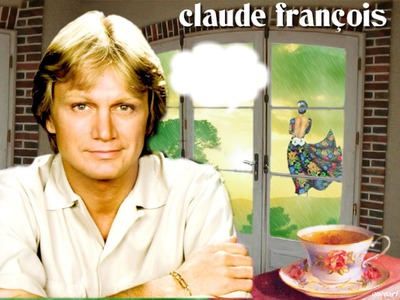 claude françois Photo frame effect