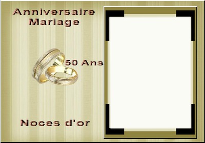 Noces D'OR Photomontage