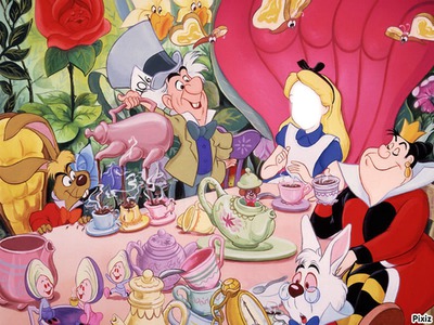 Alice at Tea Time