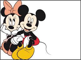 Minnie e Mickey Photo frame effect