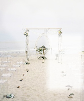 playa boda Montaje fotografico