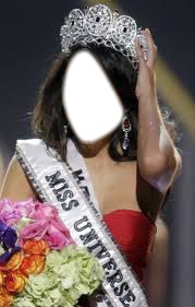MISS UNIVERS Photo frame effect