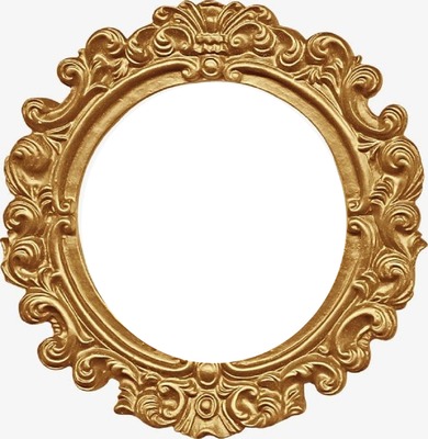Cadre rond Royal Photo frame effect