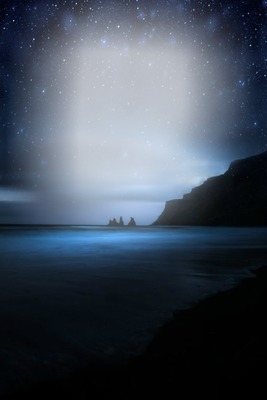 звездна нощ Фотомонтаж