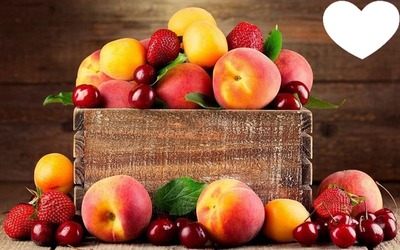 Fruits Photomontage