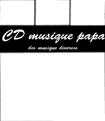 CD musique papa Fotomontaggio