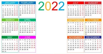 Calendario 2022, 1 foto