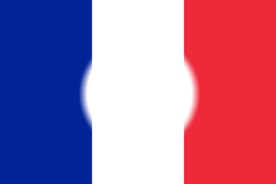 France flag Fotomontažas