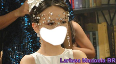 Mascara de larissa manuela Fotomontaż