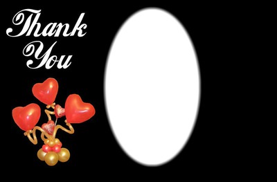 Thank you love 2 Montage photo