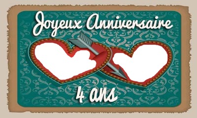4 ans Photo frame effect