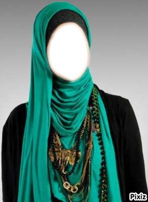 Hijab Fotomontagem
