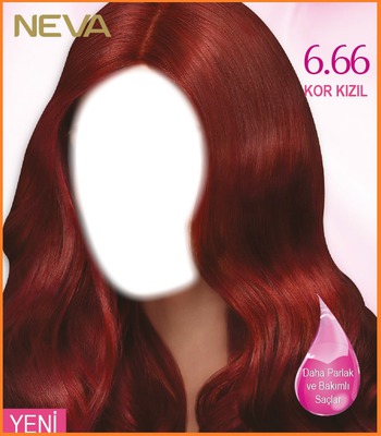 Kor Kızıl Saç Fotomontasje