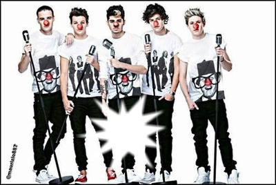 red nose day Photomontage